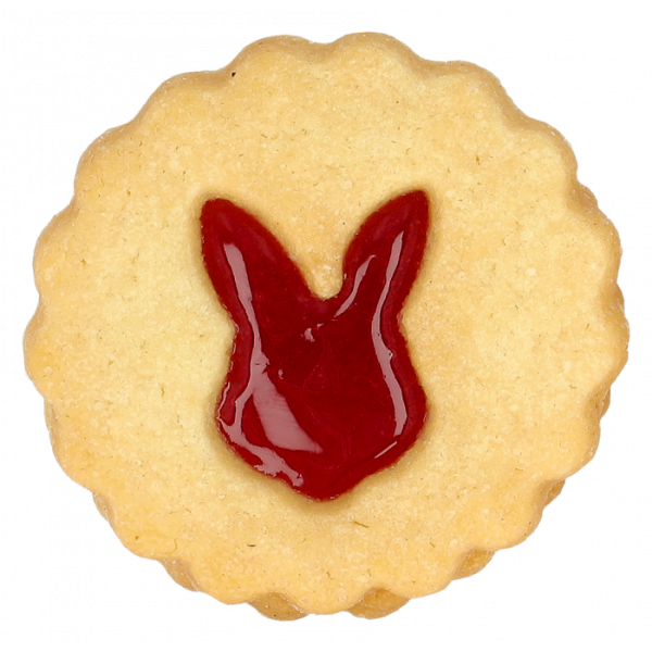 Linzer Cookie Cutter - Rabbit Head